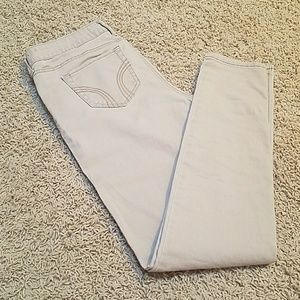 Women's khaki color stretch skinny Jeans